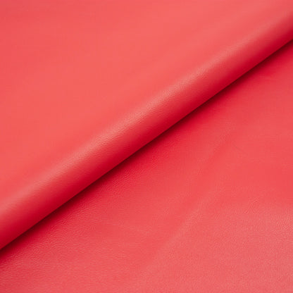 Piel de vacuno coral intenso