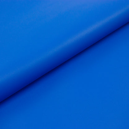 Trozo de piel vacuno azul electrico