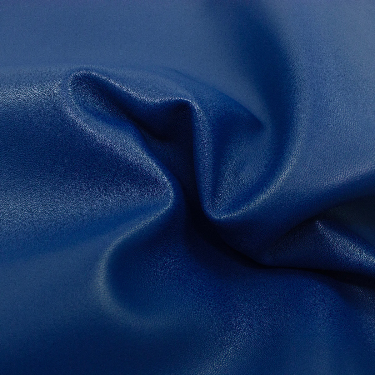 Trozo de piel cabra azul royal