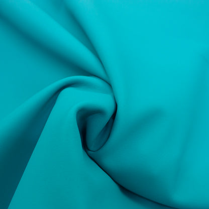 Trozo de piel cordero azul turquesa