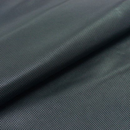 Trozo de piel fantasia granulado plata vieja - negro