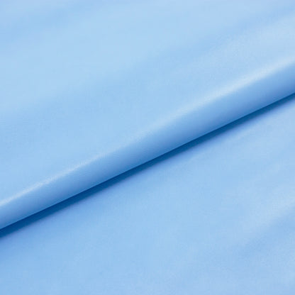 Trozo de piel cabra azul celeste envejecido