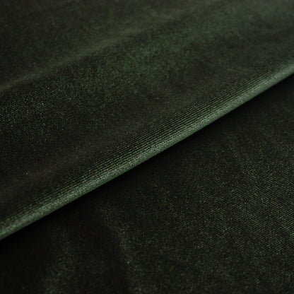 Trozo de tejido terciopelo elastico verde musgo