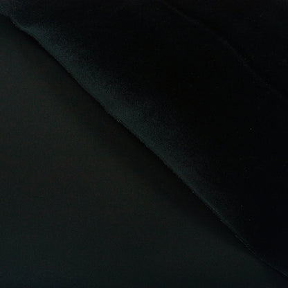 Trozo de tejido raso negro
