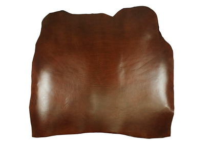 Piel de vaquetilla marron envejecido 1.5 mm - La Tendeta del Cuero