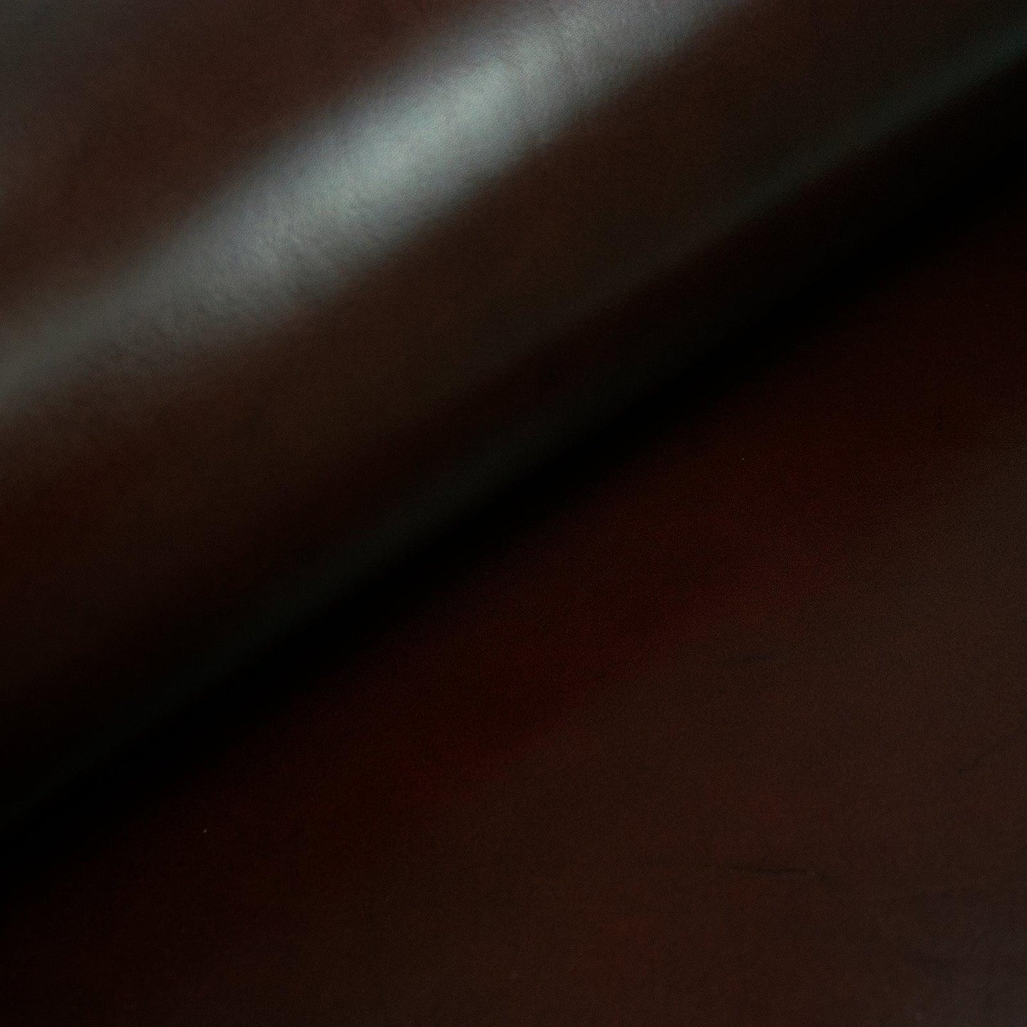Piece of aged brown cowhide leather
