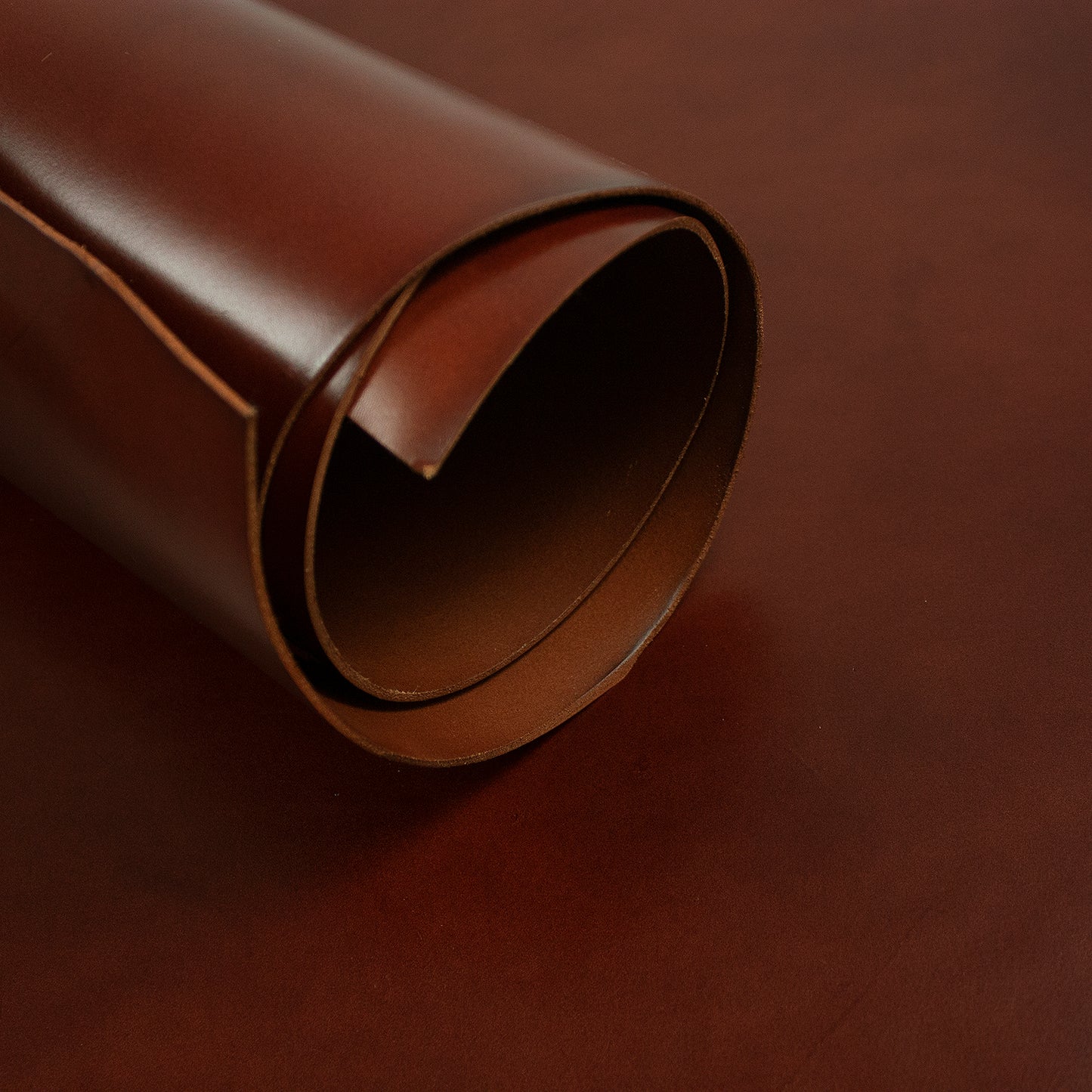 Trozo de piel vaquetilla marron envejecido