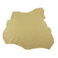 Piece of tanned beige bovine leather