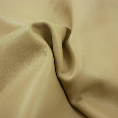 Trozo de piel vacuno beige tostado - La Tendeta del Cuero