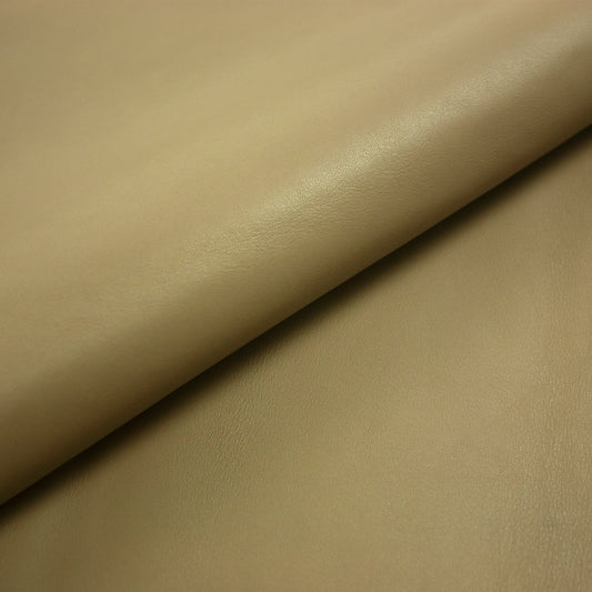 Piece of taupe brown bovine leather