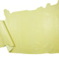 Pastel yellow crocodile embossed skin