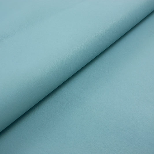 Pastel blue cowhide