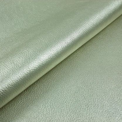 Trozo de piel vacuno bombeado laminado plata - La Tendeta del Cuero