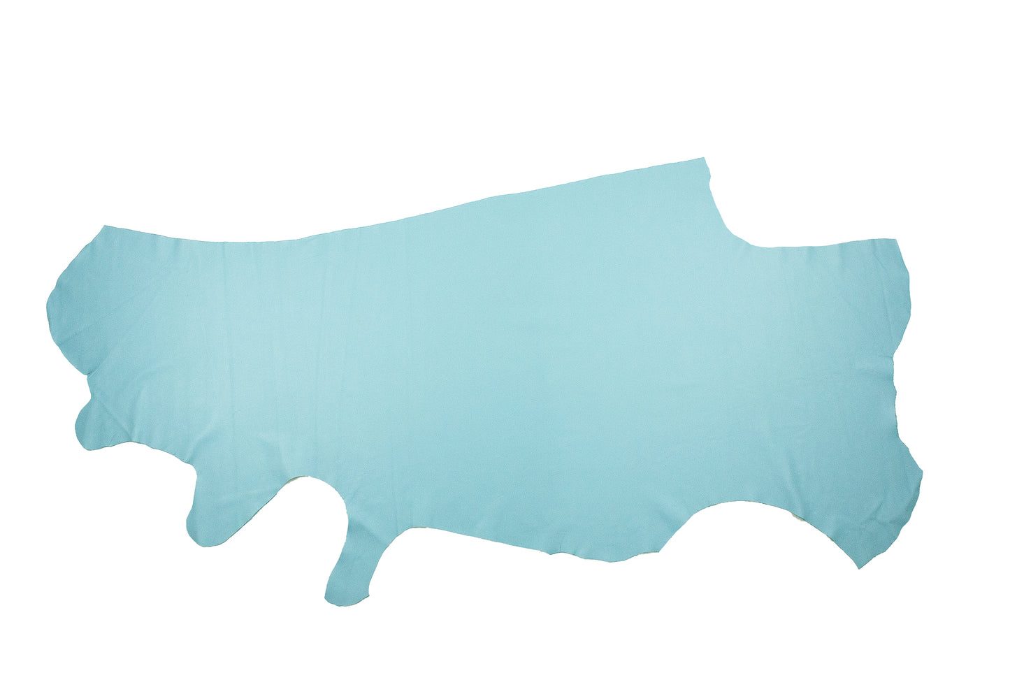 Baby blue cowhide