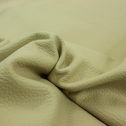 Trozo de piel vacuno bombeado beige - La Tendeta del Cuero