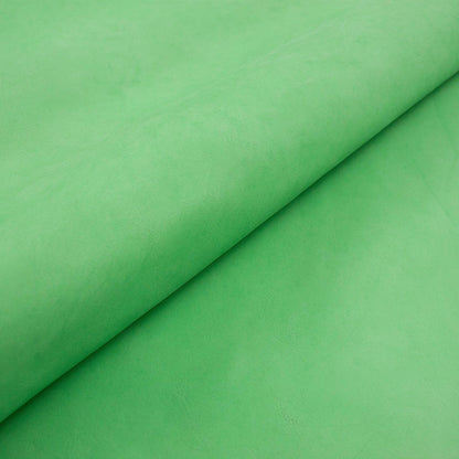 Piel de vacuno rustico verde envejecido - La Tendeta del Cuero