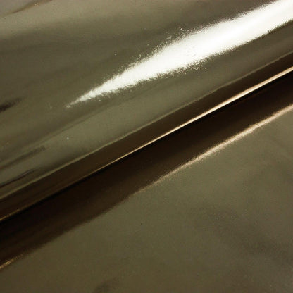 Piel de laminado espejo bronce - La Tendeta del Cuero
