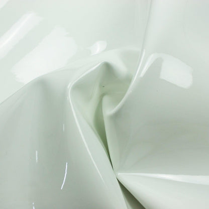 Trozo de piel charol blanco - La Tendeta del Cuero
