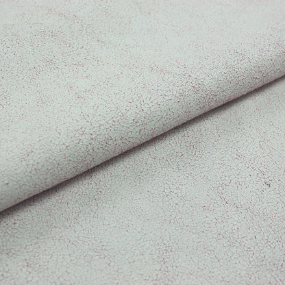 Trozo de piel fantasia quebrada blanca fondo rosa - La Tendeta del Cuero