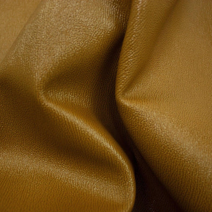 Trozo de piel grabado corteza ocre brillo - La Tendeta del Cuero