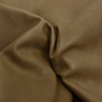 Trozo de piel vacuno rustico taupe - La Tendeta del Cuero