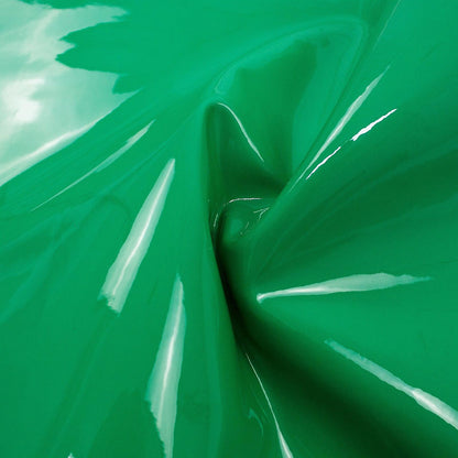 Trozo de piel charol verde menta - La Tendeta del Cuero