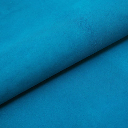 Piel de ante azul turquesa - La Tendeta del Cuero