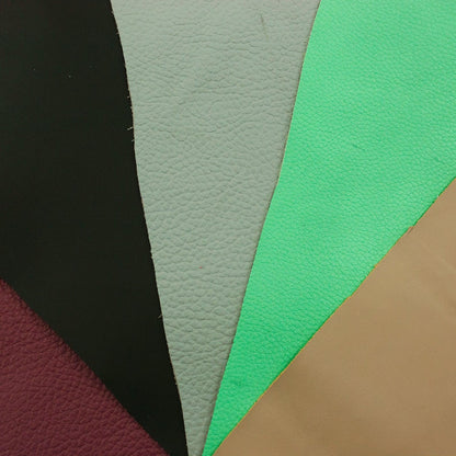 Lote 5 trozos de vacuno varios colores - La Tendeta del Cuero