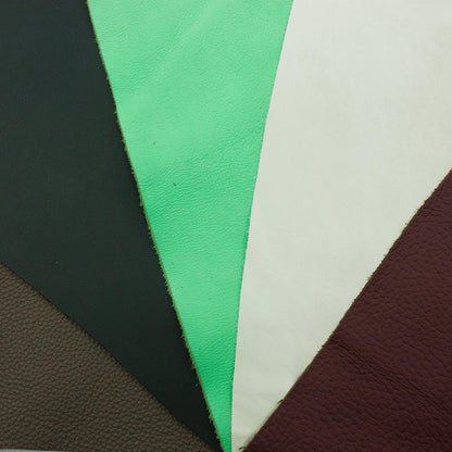 Lote 5 trozos de vacuno varios colores - La Tendeta del Cuero