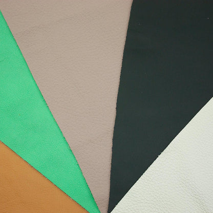 Lote 5 trozos de vacuno varios colores - La Tendeta del Cuero