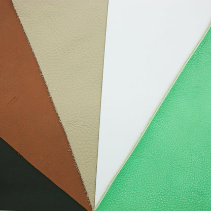 Lote 5 trozos de vacuno varios colores - La Tendeta del Cuero