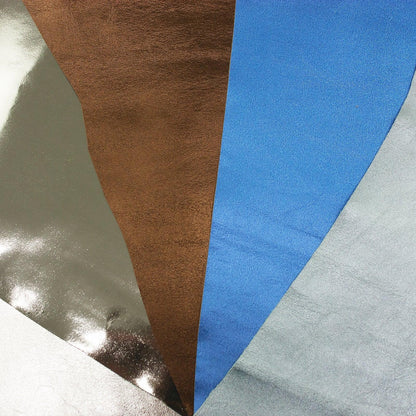 Lote 5 trozos de laminado varios colores - La Tendeta del Cuero