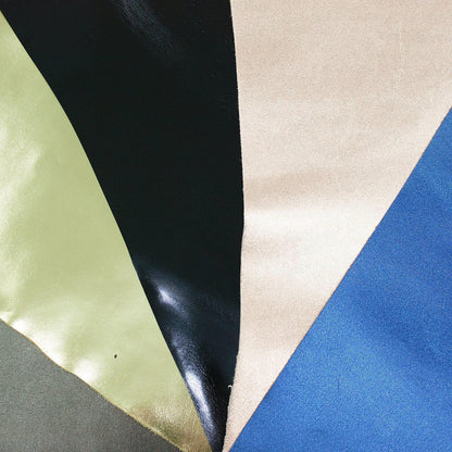 Lote 5 trozos de laminado varios colores - La Tendeta del Cuero