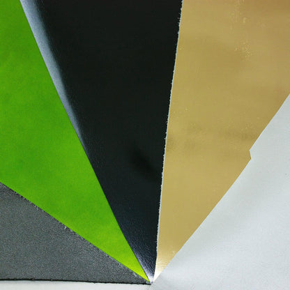 Lote 5 trozos de laminado varios colores - La Tendeta del Cuero