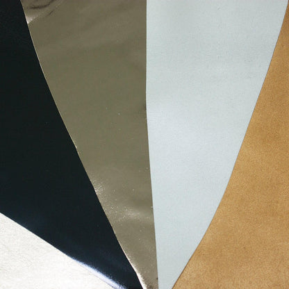 Lote 5 trozos de laminado varios colores - La Tendeta del Cuero