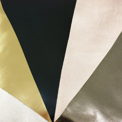 Lote 5 trozos de laminado varios colores - La Tendeta del Cuero