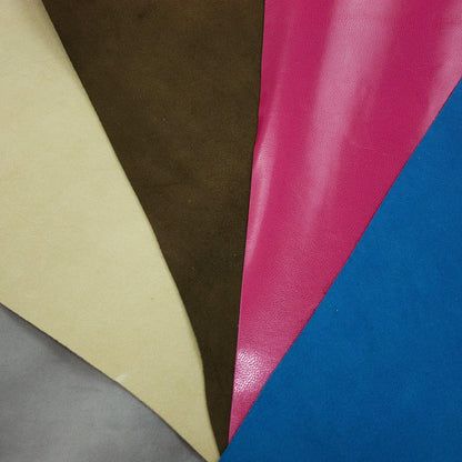 Lote 5 trozos de piel fina varios colores - La Tendeta del Cuero