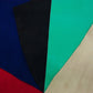 Lot of 5 pieces of fine leather in various colors