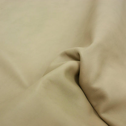 Trozo de piel vacuno bombeado beige ahumado - La Tendeta del Cuero