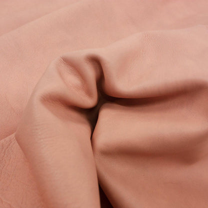 Piel de forro vacuno rosa palo ahumado - La Tendeta del Cuero