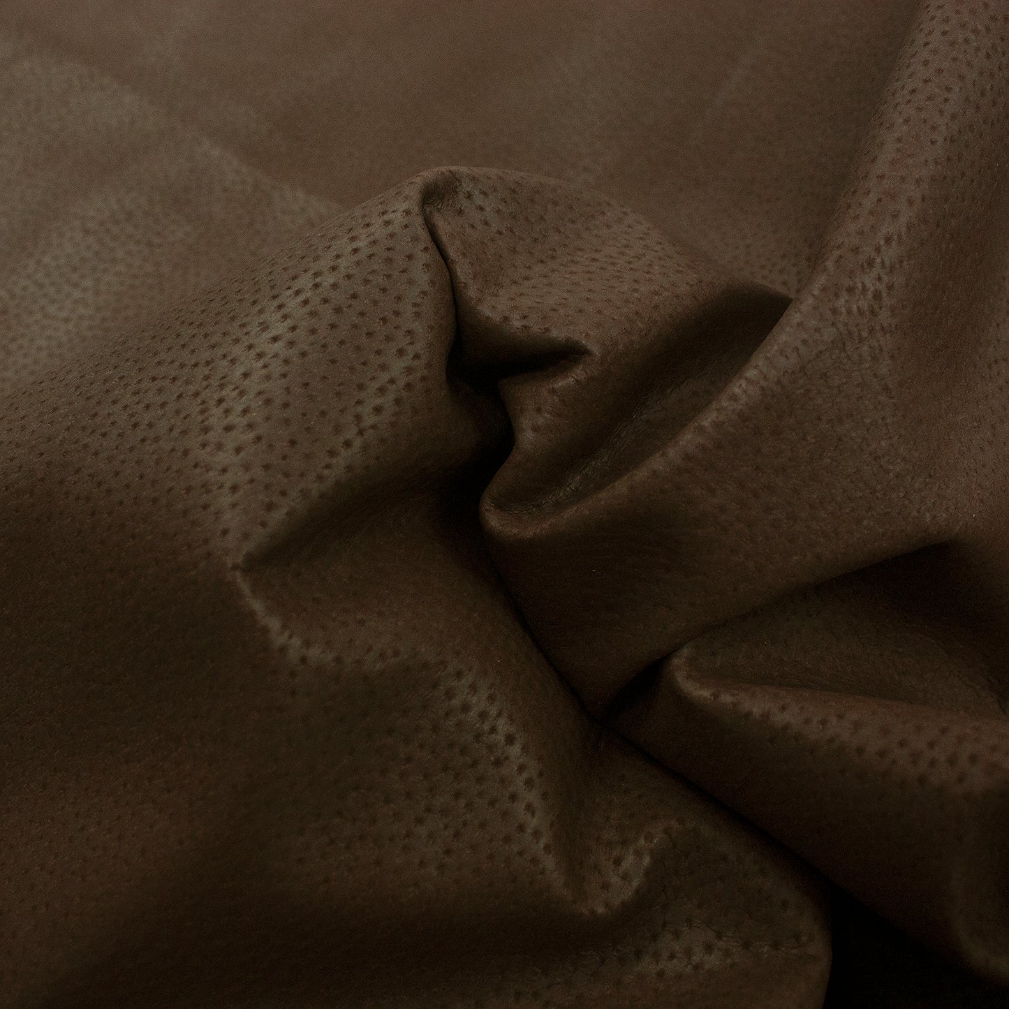 Piel de cerdo planchado marron