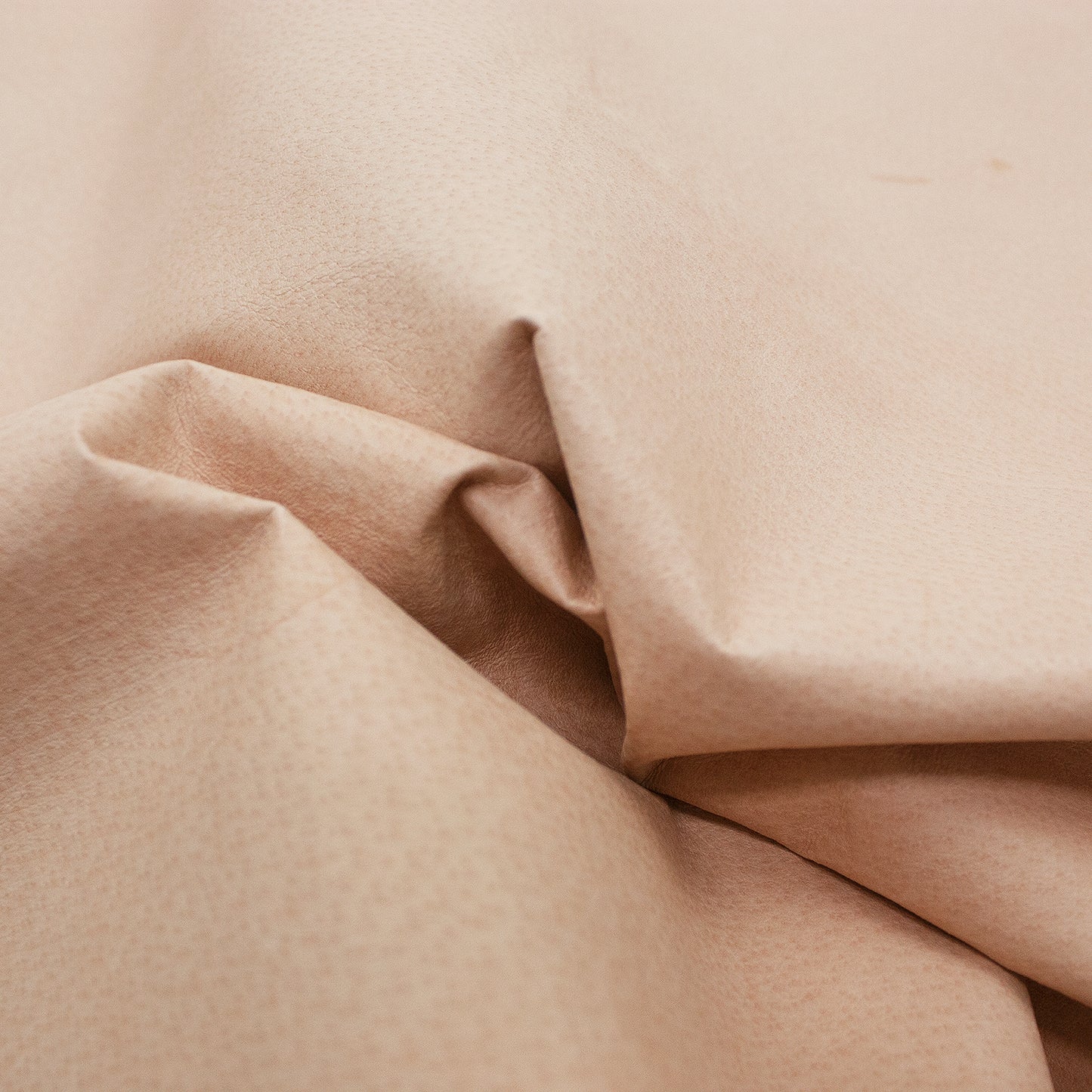 Piece of pink flower pig skin lining