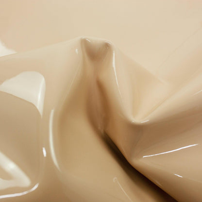 Trozo de piel charol rosa carne - La Tendeta del Cuero