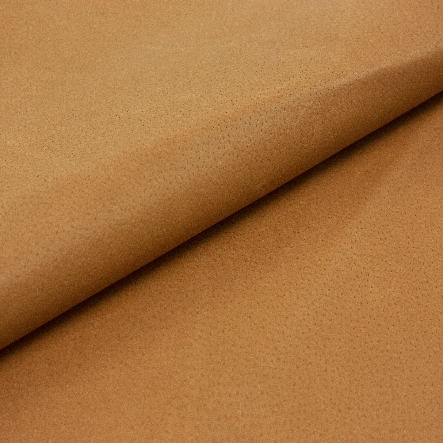 Piece of skin lining ironed pork meat