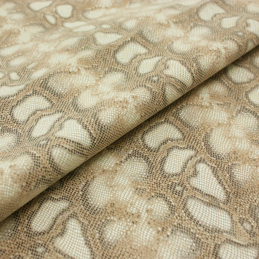 Piel de fantasia serpiente piton tonos grises y marrones