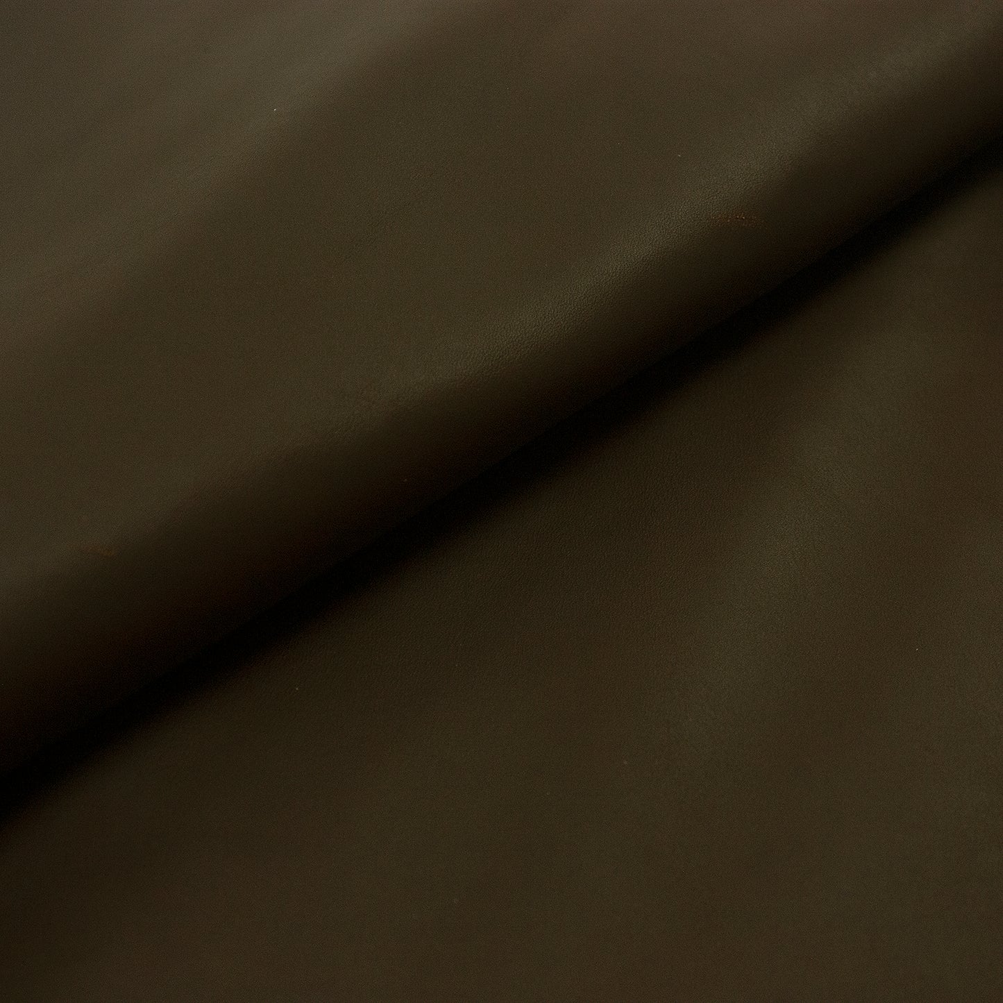 Piece of dark brown cowhide lining leather