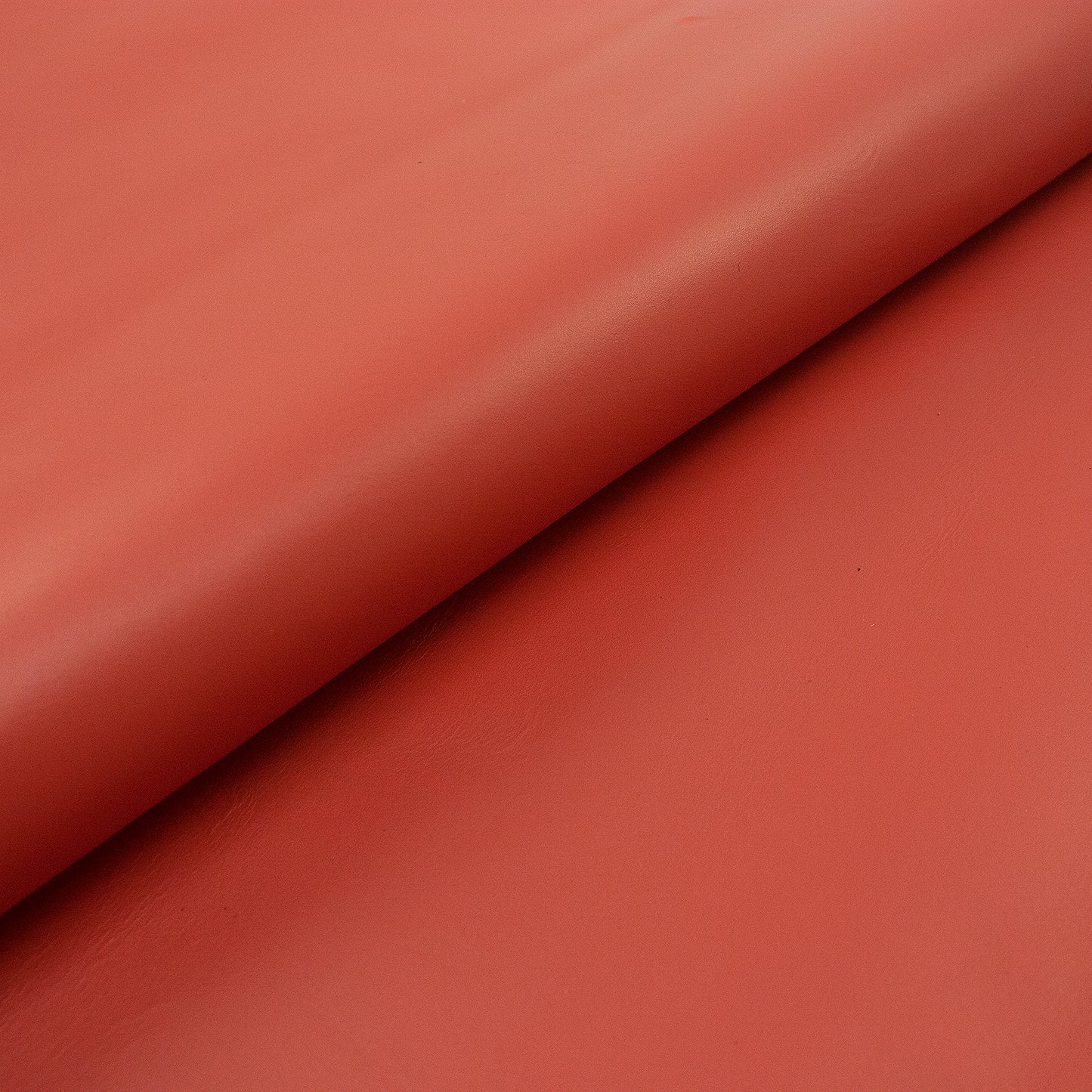 Piece of coral pink cowhide