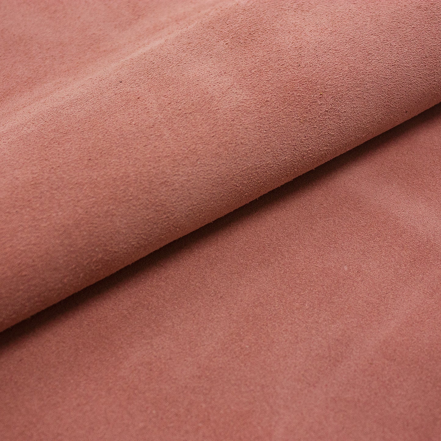 Piece of pale pink split leather
