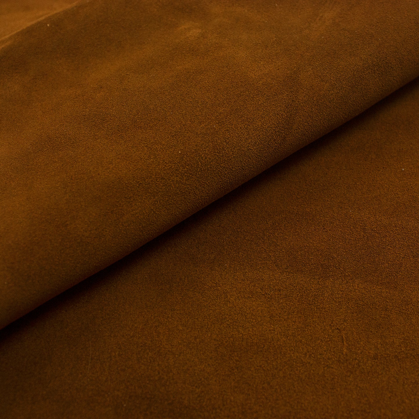Piece of brown split leather