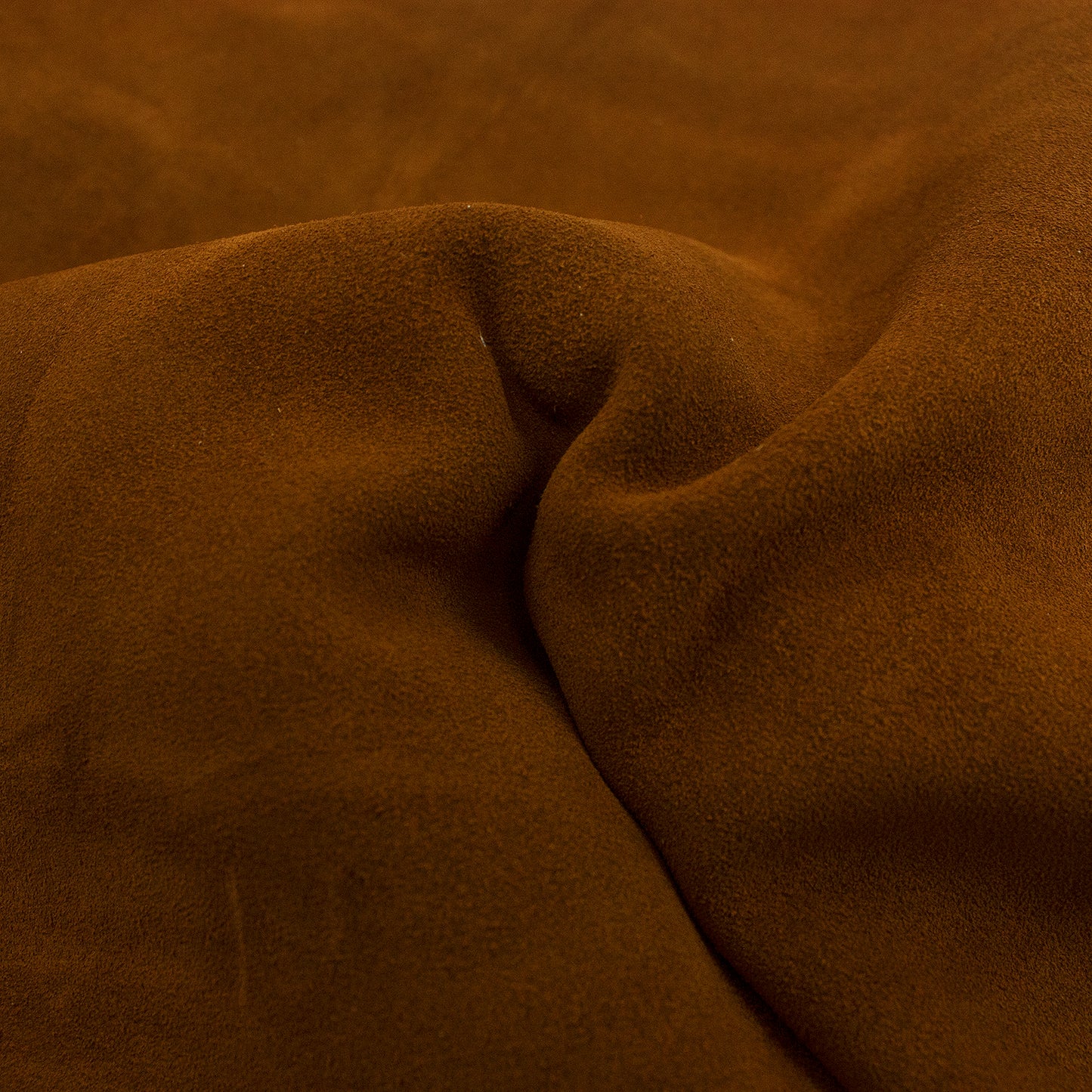 Piece of brown split leather